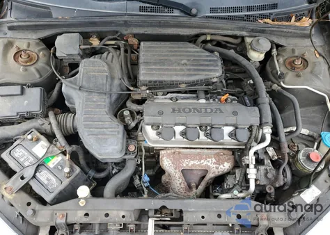 2004 Honda Civic Lx из США, поврежденный, VIN 2HGES16674H644664